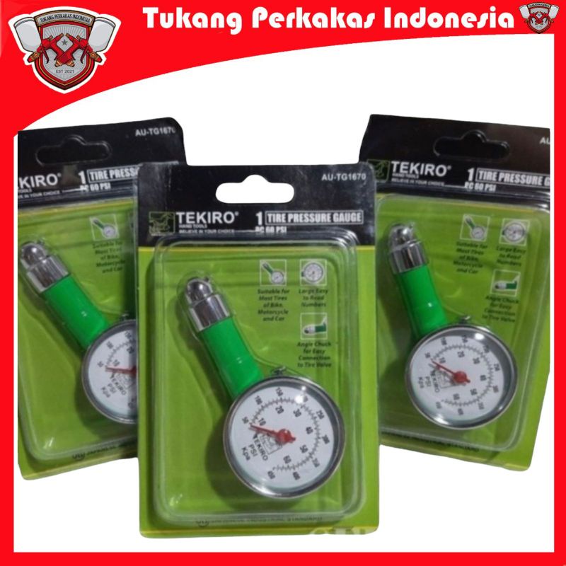 TEKIRO UKURAN ANGIN BULAT 60 PSI UKURAN ANGIN