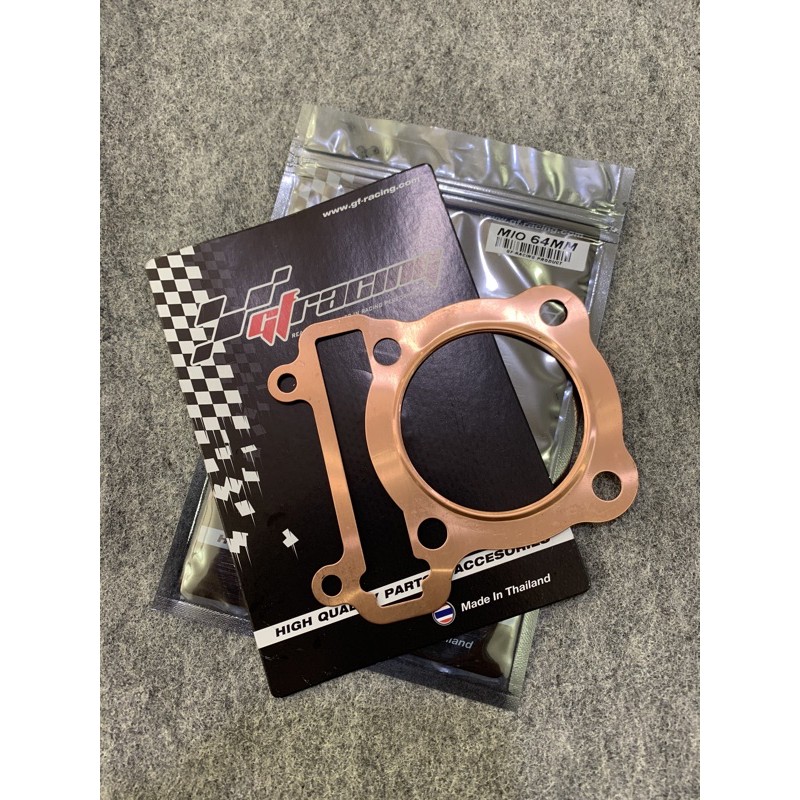 PAKING BLOK HEAD KUNINGAN TEMBAGA TEBEL 0,5MM DIAMETER 64 YAMAHA MIO NUOVO MIO SOUL FINO KARBU