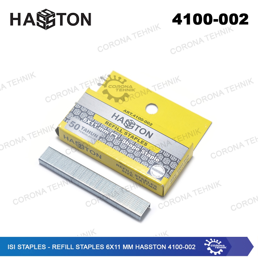 Hasston 4100-002 - Isi Staples - Refill Staples 6x11 mm