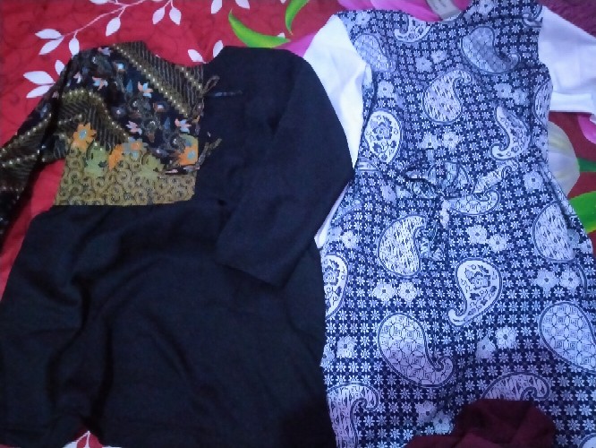 Batik Dolby Dolbi Dobby Doby Tenun Sutra Tulis Katun Atbm Baron Atasan Batik Wanita Sogan Srg308