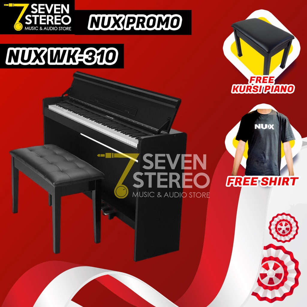 Nux WK310 WK-310 WK 310 Digital Piano