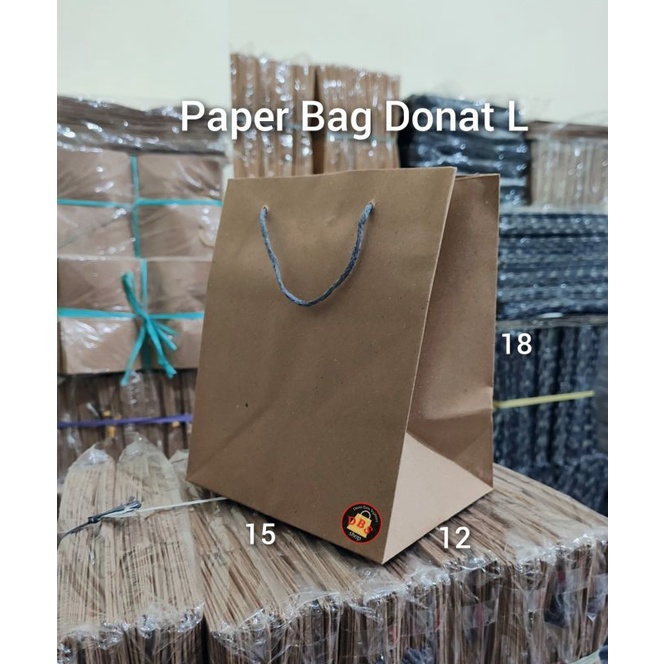 

Paper bag donat L (15*12*18)