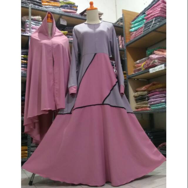 Set Gamis ITY crepe