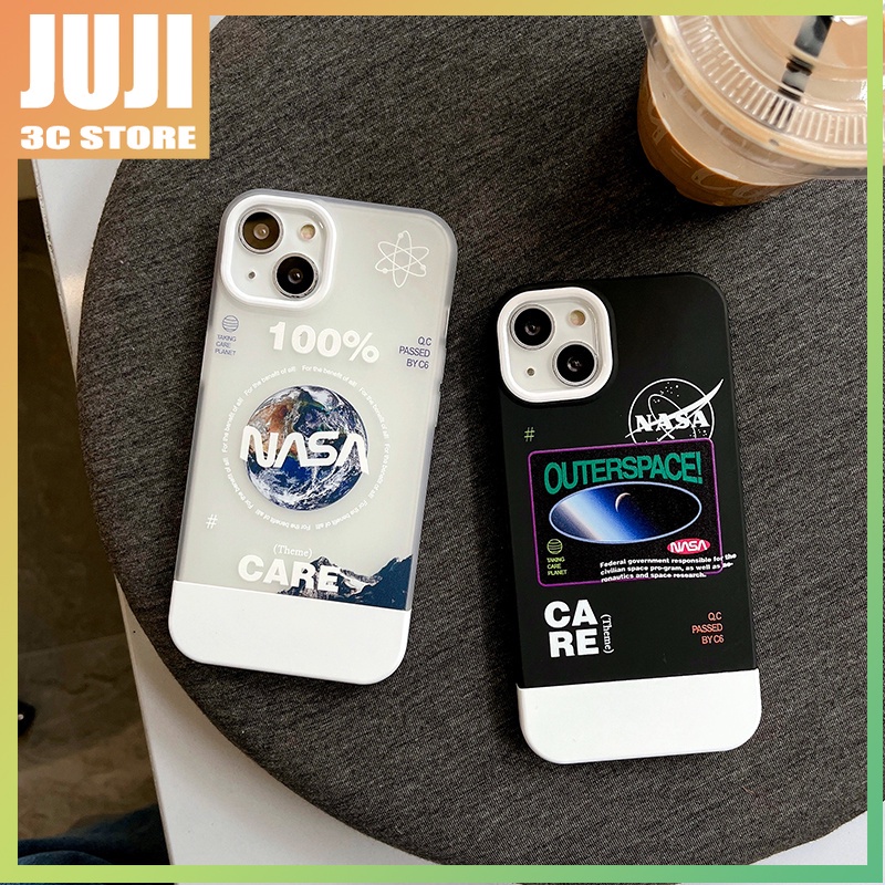 Case 3 in 1 Desain Space Klasik Dapat Dilepas Dicuci Untuk iphone 11 12 13 pro max x xs xr xsmax 7 8 plus