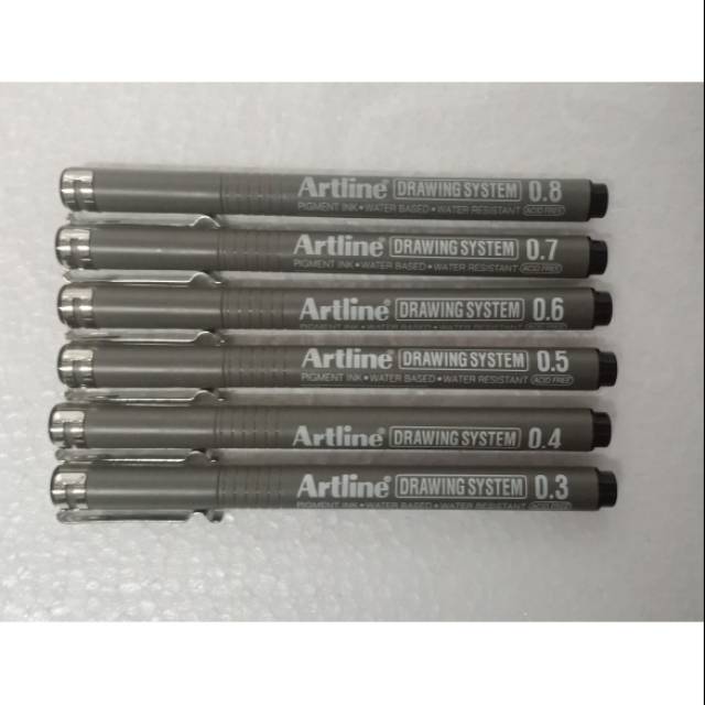 

Pulpen Artline Drawing System 0.1-0.9