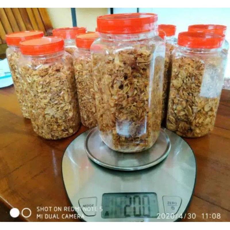 

Bawang Goreng 100% Bawang murni