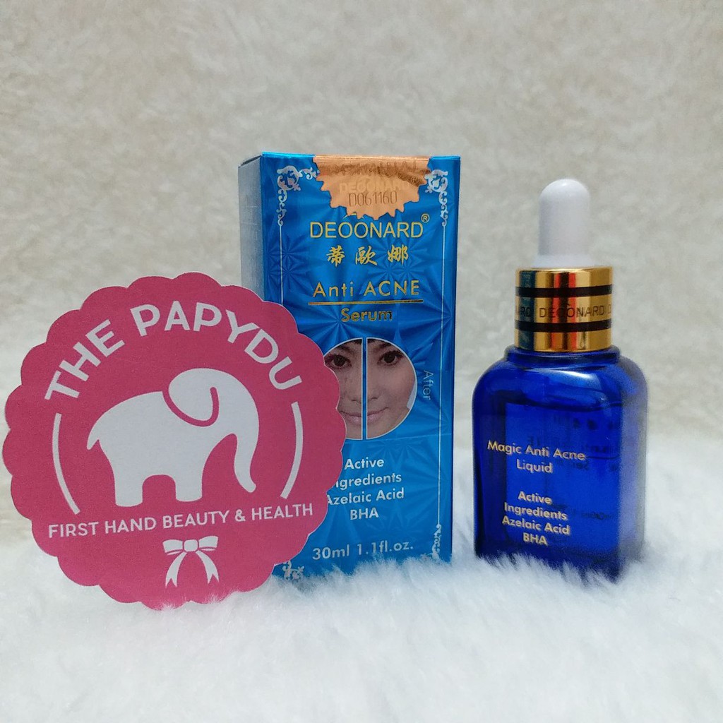 deoonard anti acne serum