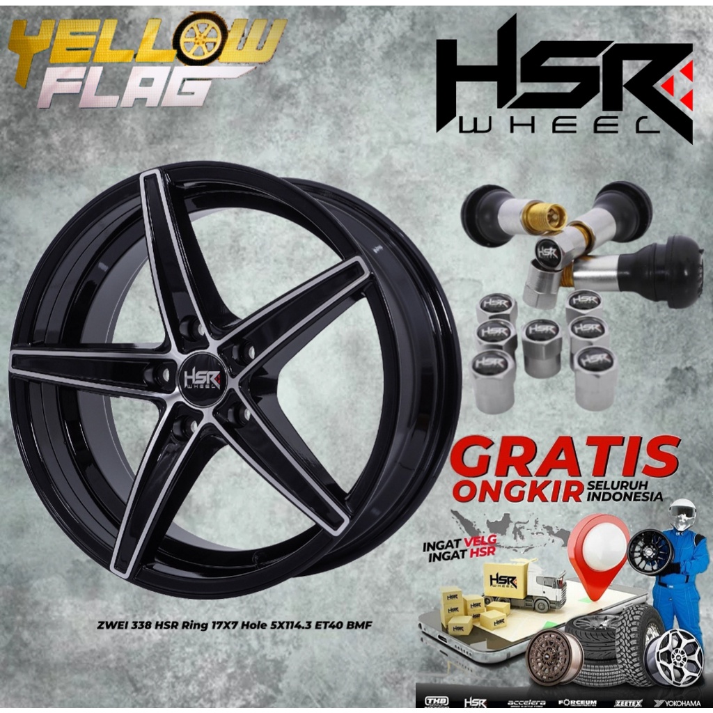 Velg Mobil Inova Hrv Rush Hsr Zwei Ring 17x7 lobang 5