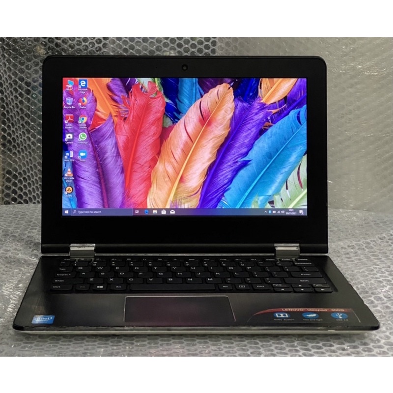 Laptop Lenovo Ideapad 300S SSD Layar 12inch Second