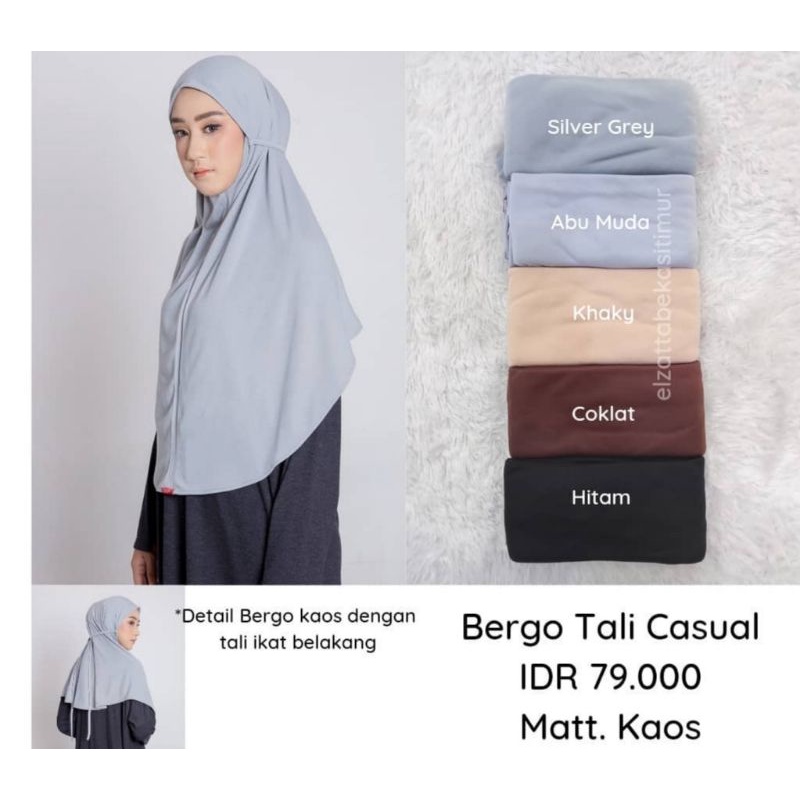 dauky bergo tali casual dauky