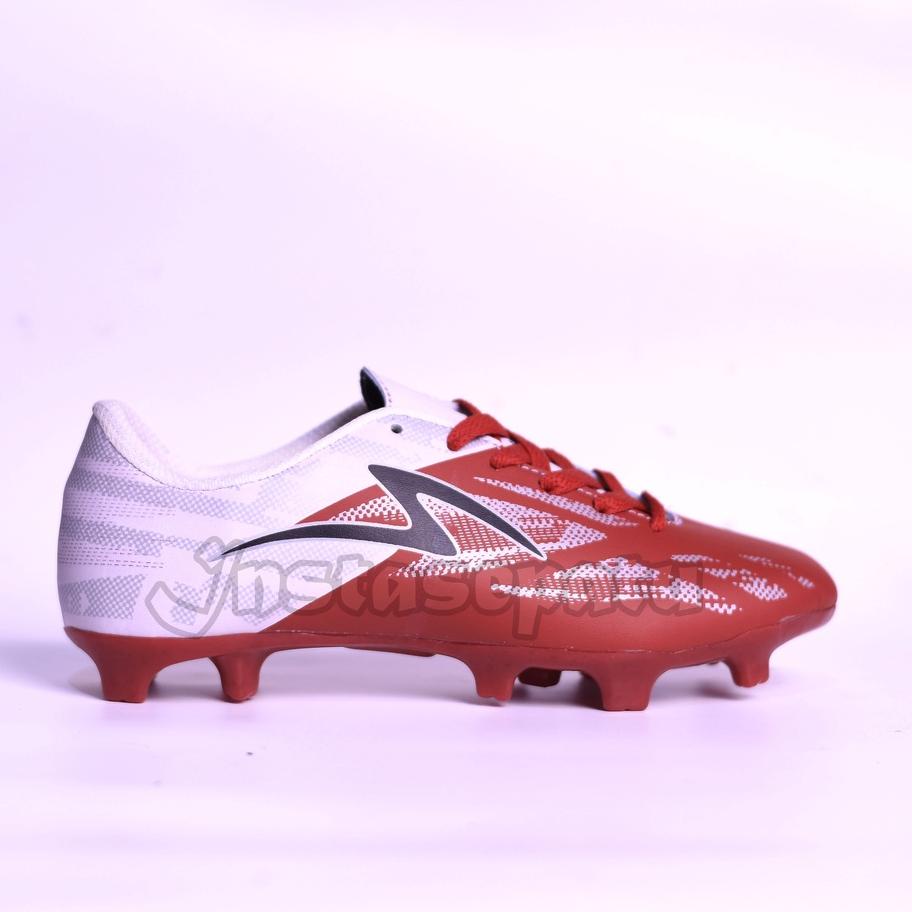 Sepatu Bola Anak Accelerator Alpha Elite FG - Garuda Attack - Red/White 33-37