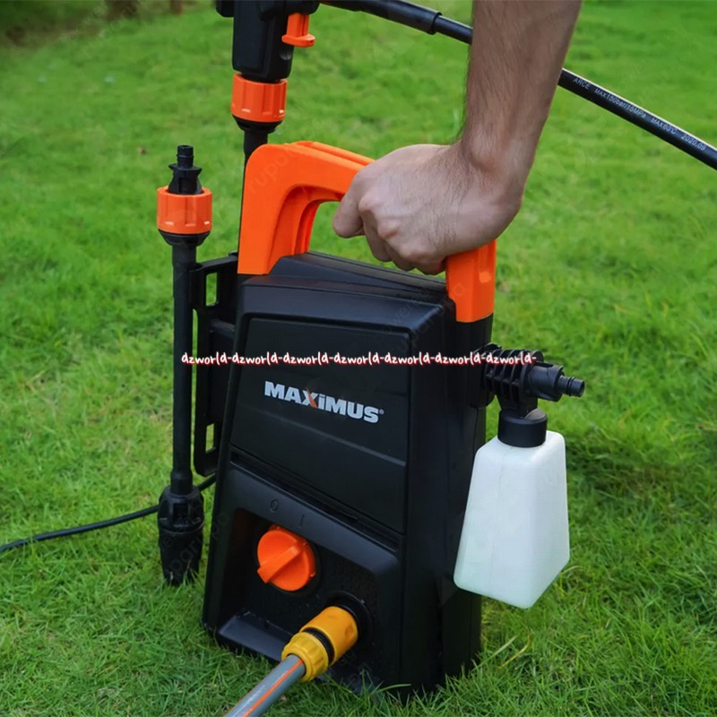 Maximus High Pressure Cleaner M-80 Bar Hitam Alat Semprotan Kuat 80bar Maksimus Untuk Cuci Mobil