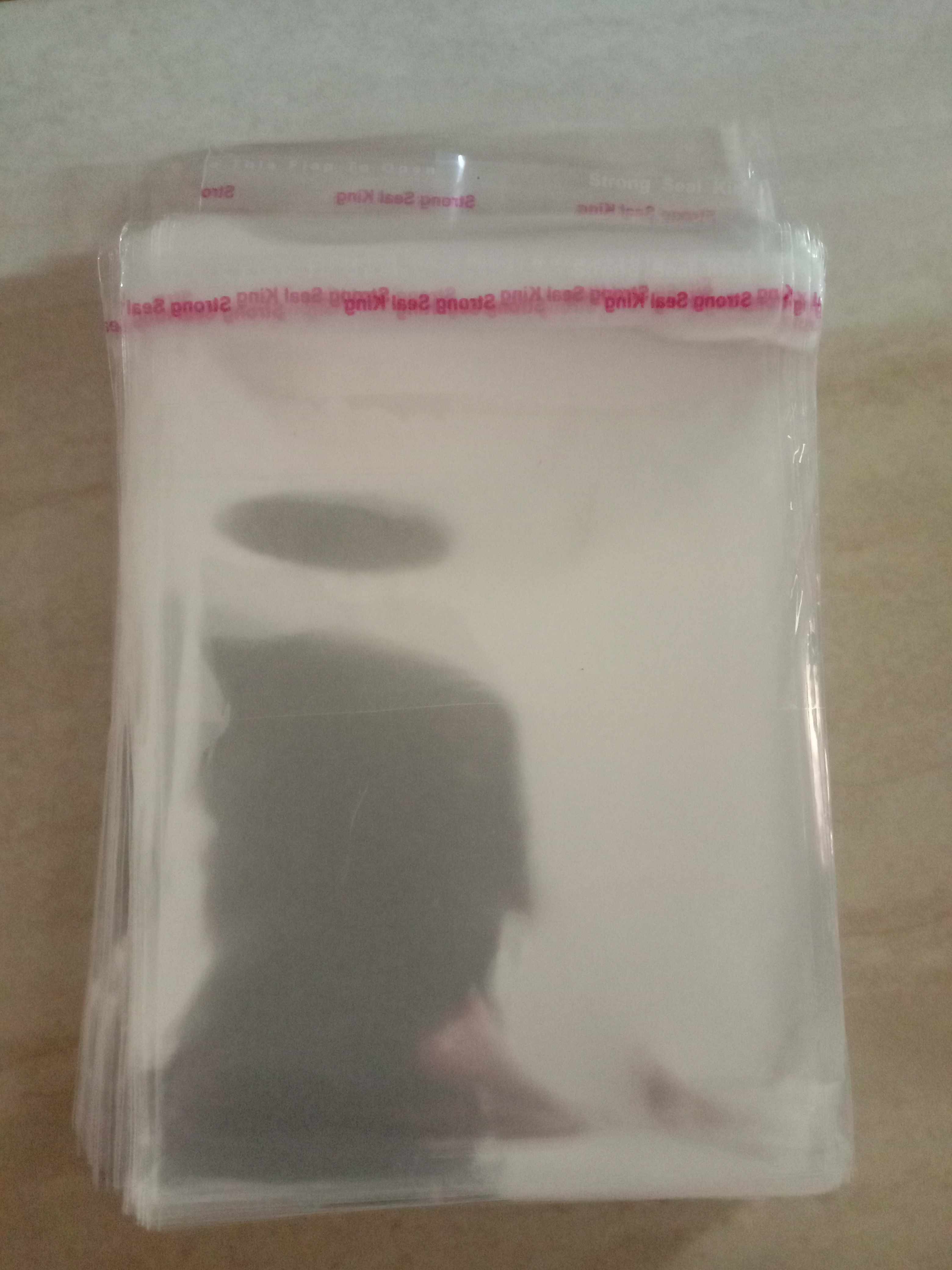 Kantong Plastik Opp Bening + Seal 8x8 Murah