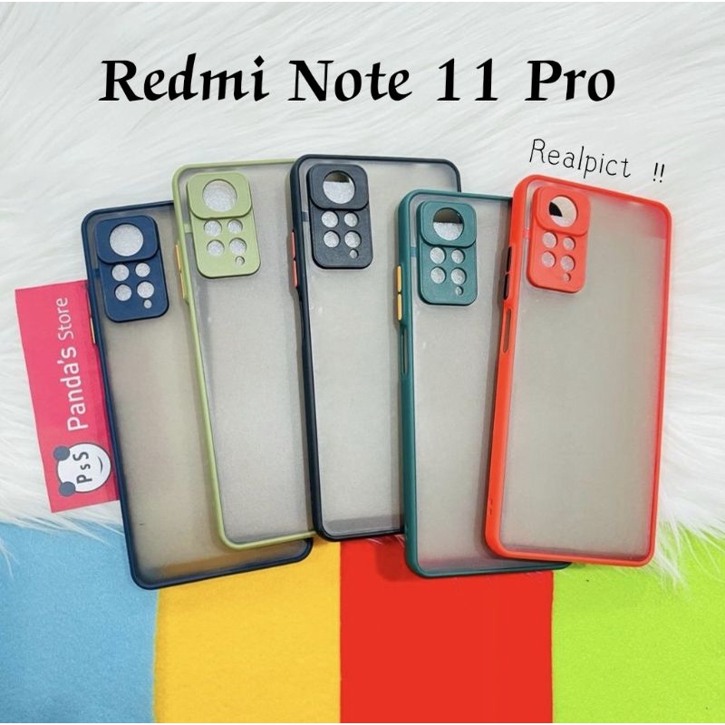 Case Redmi Note 11 Pro 4G / 5G Softcase My choice Original + Ring Kamera / Pelindung Kamera (PsS)