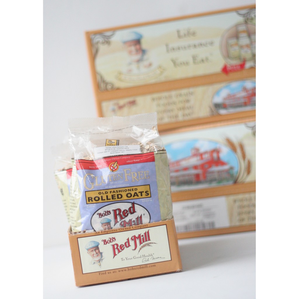 

Bob`s Red Mill Gluten Free Rolled Oat - 907g
