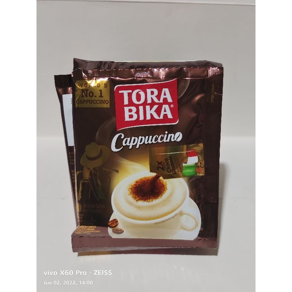 

Kopi Torabika CAPPUCCINO 1 Renteng @ 10 sachet