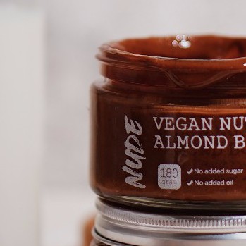 

NUDE Vegan Nood Almond Butter 180g Gluten Free, Dairy Free, Keto and Diet Friendly / Selai/ Spread Sehat Healthy