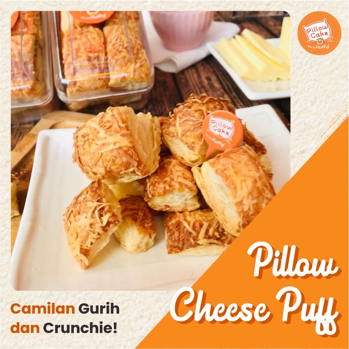 

PILLOW CAKE CRISPY CHEESE PUF