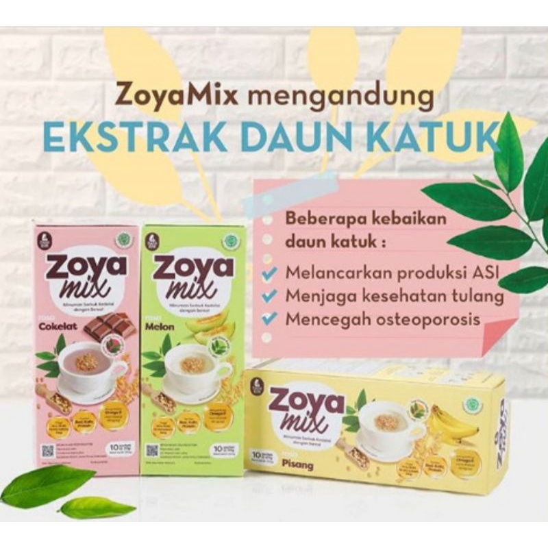 MamaBear Zoya Mix - Sereal Kedelai Demgan Daun Katuk Pelancar ASI (Booster ASI)