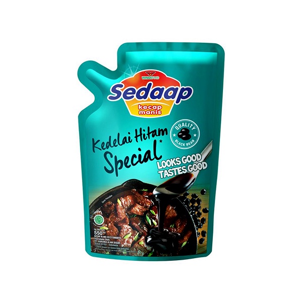 

SEDAAP KECAP MANIS SPECIAL REFILL 550 ML