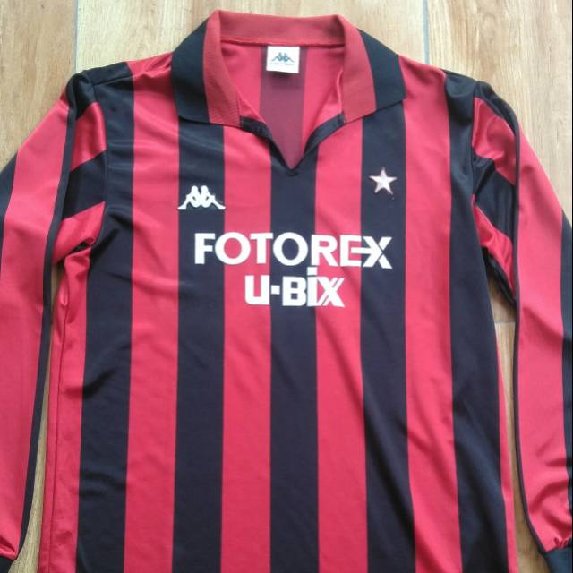 jersey retro ac milan