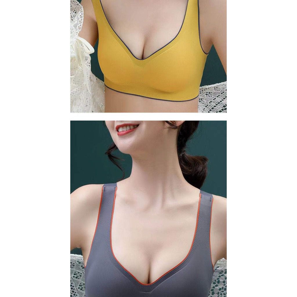 [ LINGERIE MASTER ] - (B-20) Bra Sport BH yoga lari Wanita dengan Model Kualitas Tinggi Lingerie untuk / ZERO FEEL BH Import-5