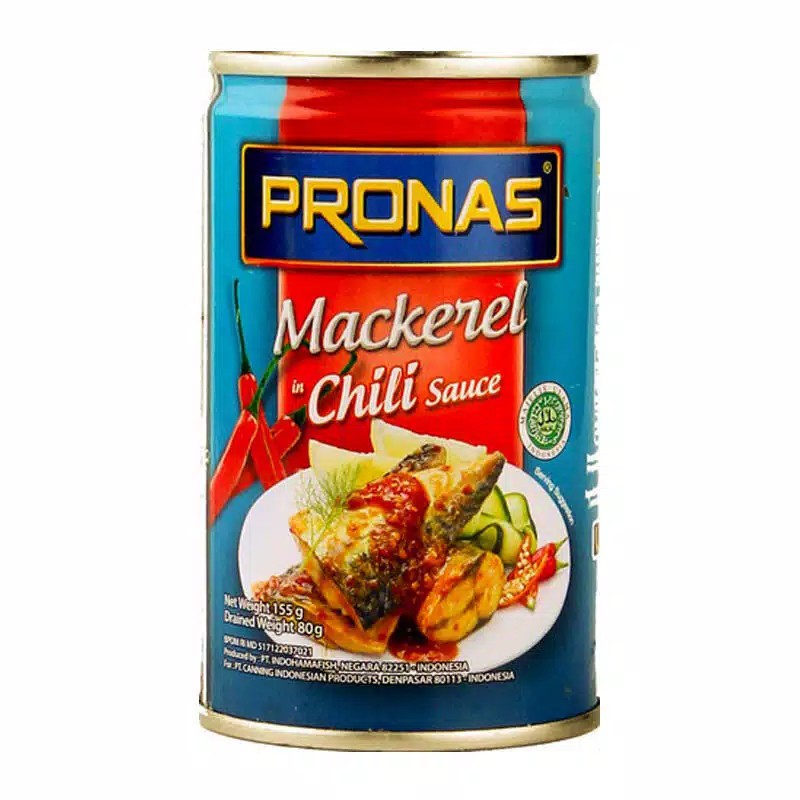 

Pronas Makarel Saus Pedas 155 gr