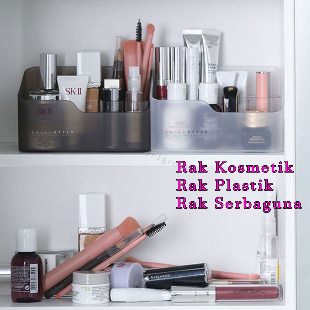 Rak Plastik * Rak Kosmetik  * Rak Serbaguna * Uk 16.5x8.5cm