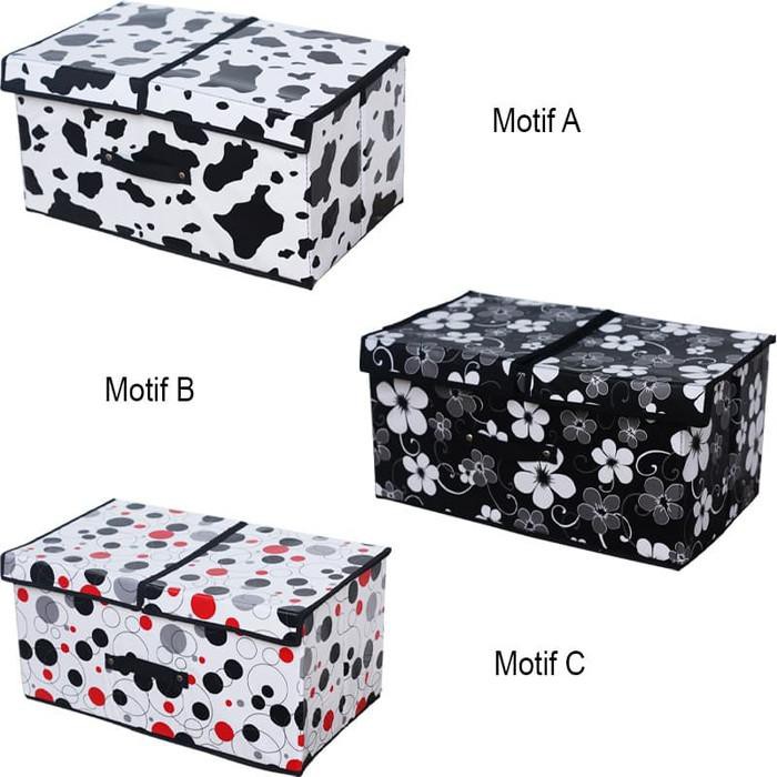 FLODABLE STORAGE BOX / BOX LIPAT BESAR MULTIFUNGSI / BOX LIPAT 2 SEKAT - BOX