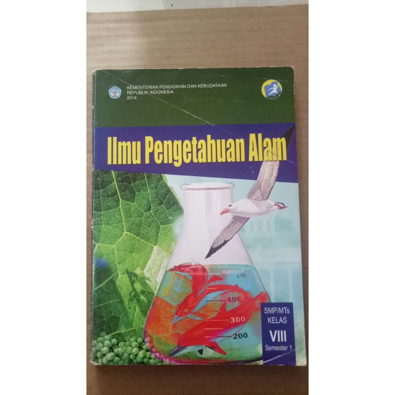 buku pelajaran IPA kelas 8 k-13 semester 1