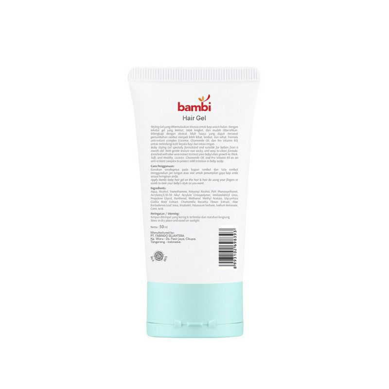 Bambi hair gel - gel rambut anak