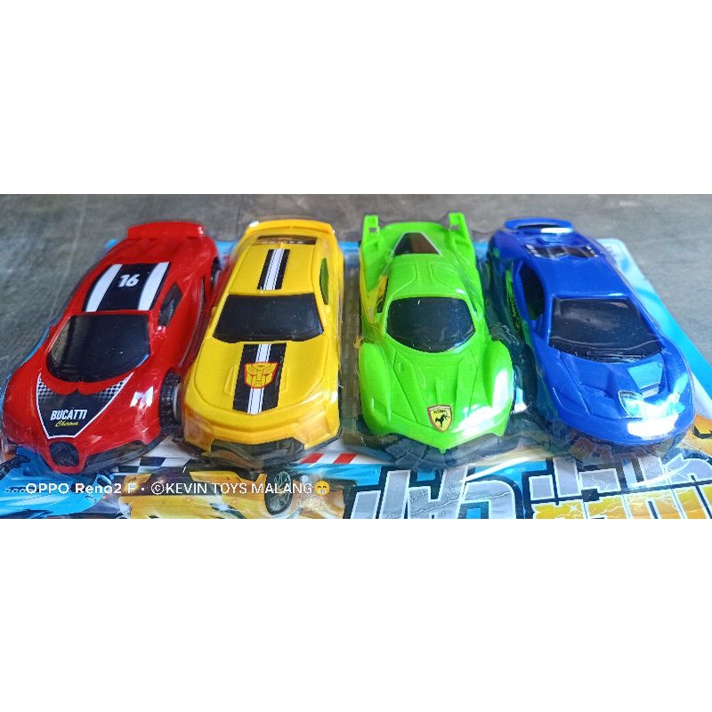 MM 10 MAINAN MOBIL SPORT CAR ISI 4PCS / MAINAN MOBIL SUPER WINNER ISI 4PCS / MAINAN MOBIL BALAP SUPER CEPAT