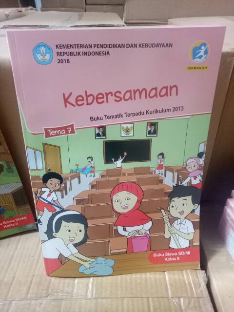 Harga paket buku tematik k13 dikbud kelas 2 tema 6,7,8 smtr 2 edisi revisi 2017/2018