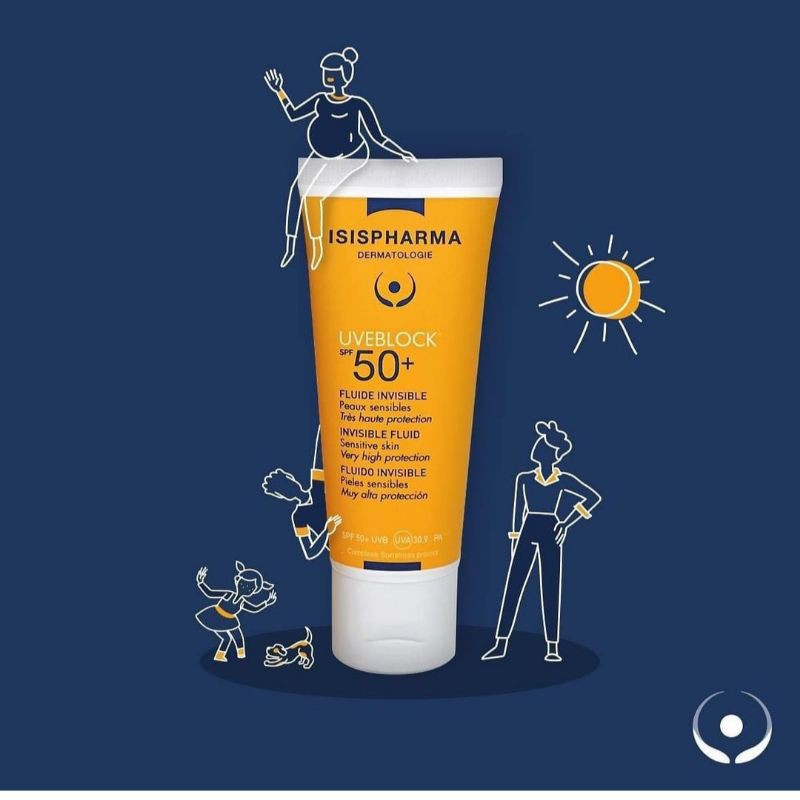 isispharma uveblock spf 50+ fluid invisible