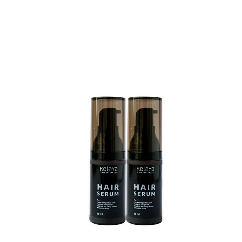 KELAYA HAIR TREATMENT SHAMPOO Original BPOM Sampo Alami Mencegah Rambut Bercabang Rontok Kebotakan-2 Serum