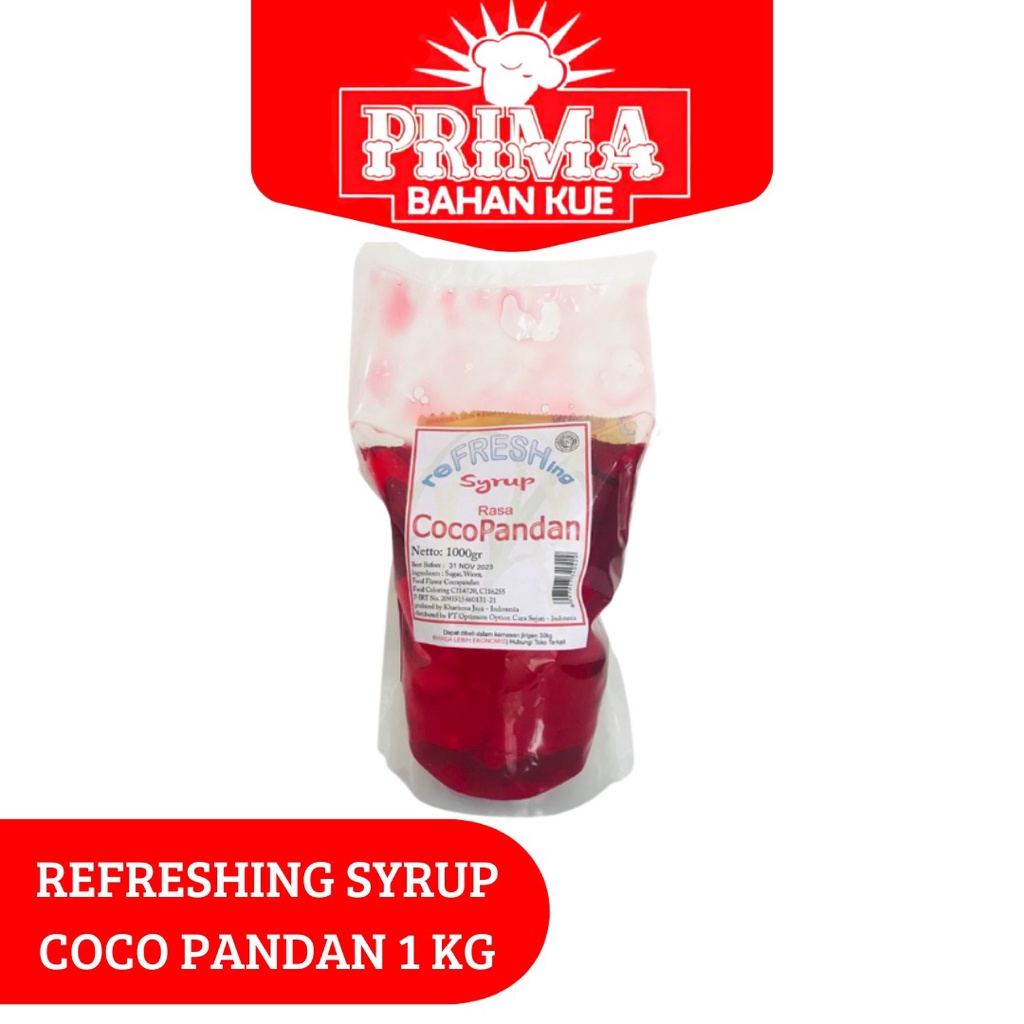 

REFRESHING SYRUP COCOPANDAN 1 KG