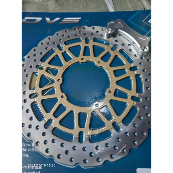 Piringan cakram depan crf lebar 320mm supermoto / piringan depan crf model lebar