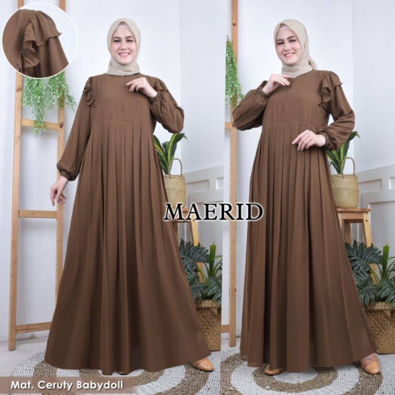 Gamis /Dress marwah / Gamis Sultan/ Gamis viral