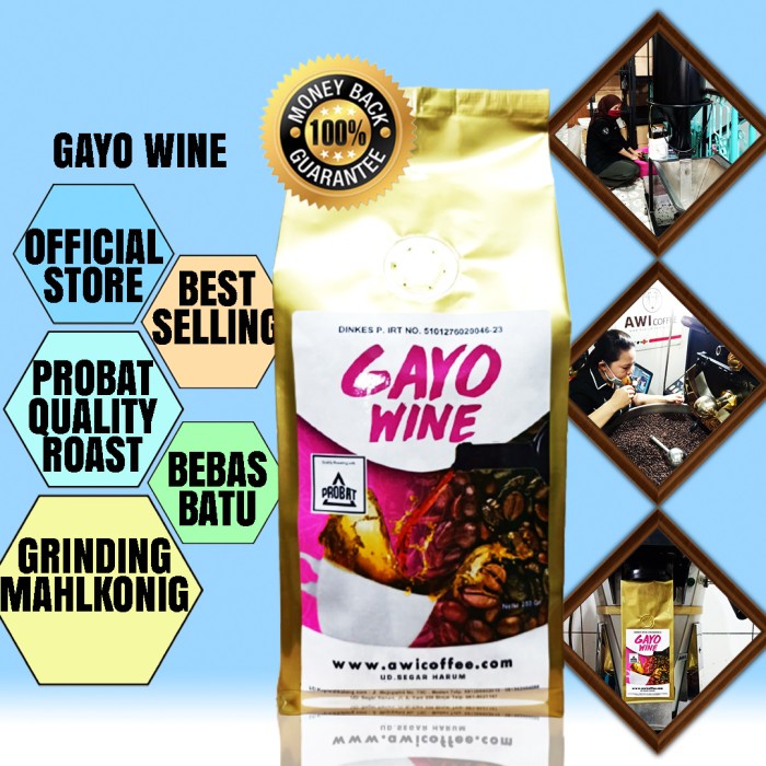 

kopi-biji- awi coffee gayo wine 250gr biji|specialty|natural|roasted|kopi aceh - biji -biji-kopi.