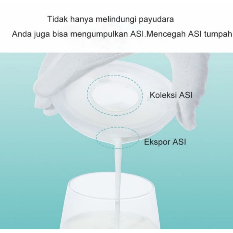 Tempat penampung tetesan asi silicone 1pcs