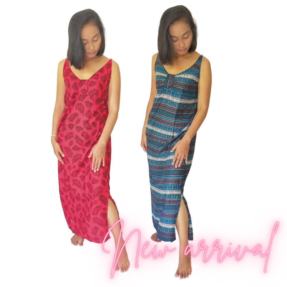 Long dress vita motif terbaru bahan rayon super adem