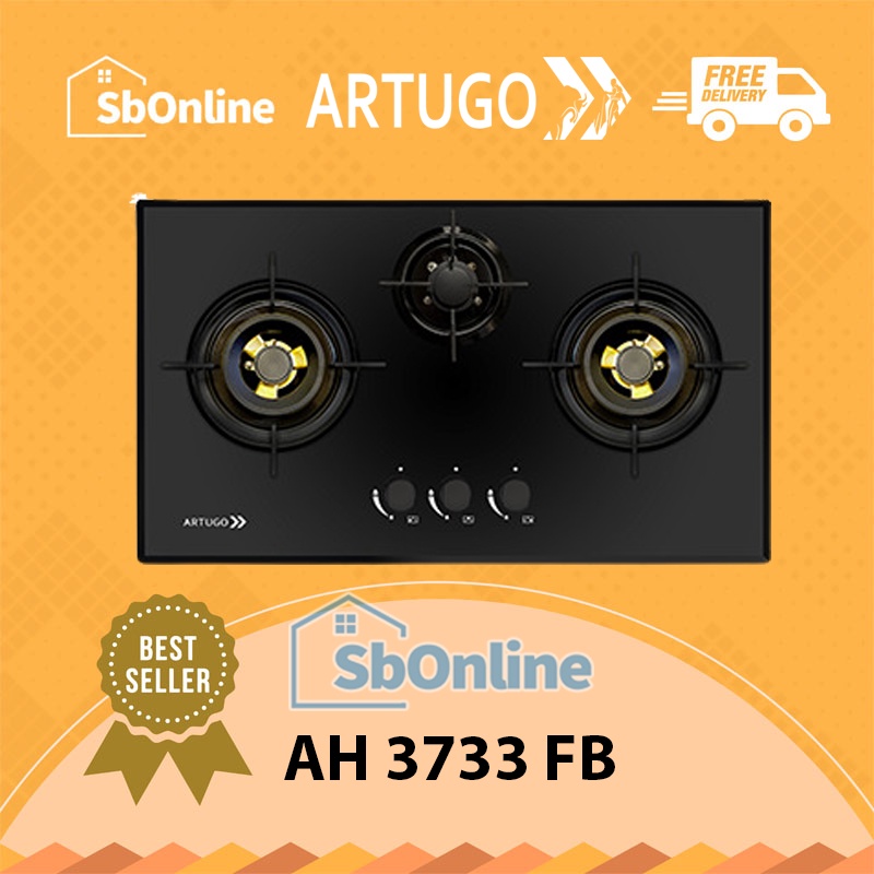 ARTUGO Built In Gas Hob AH 3733 FB