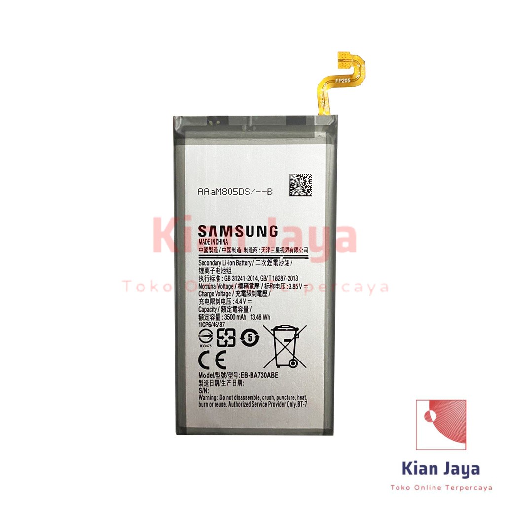 Baterai Samsung Galaxy A8 Plus A8+ 2018 A730F Original OEM Batre Batrai Battery Hp EB-BA730ABE Ori