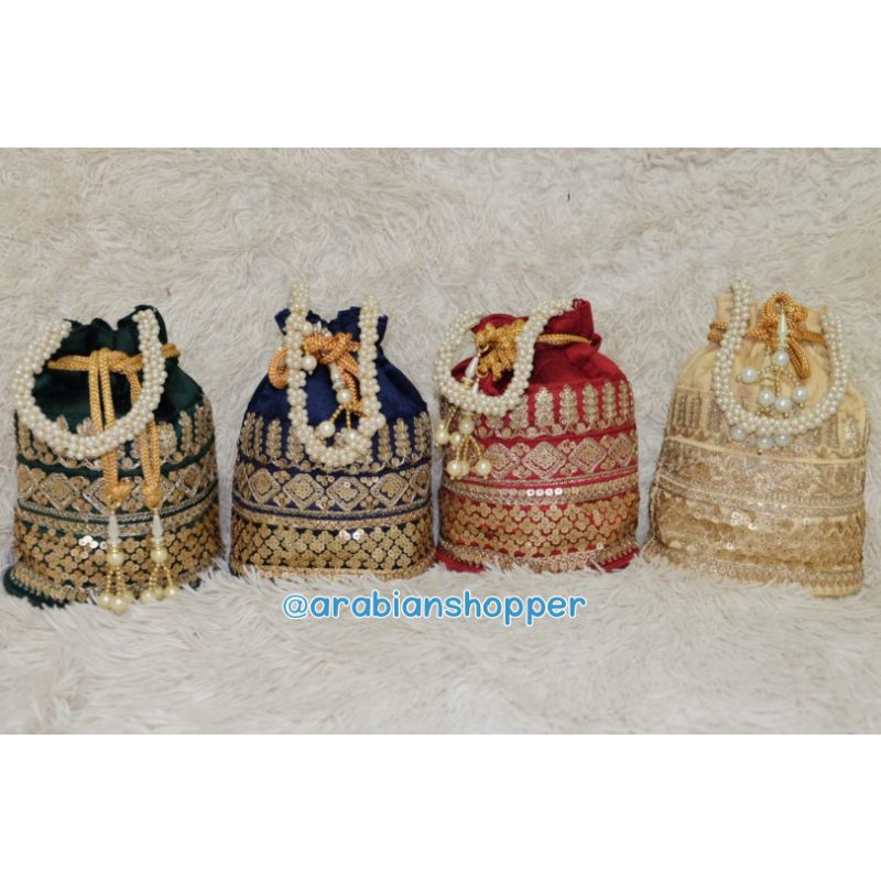 Tas India / Tas Pesta /tas etnik / tas import / potli india / tas bordir / atas asli india