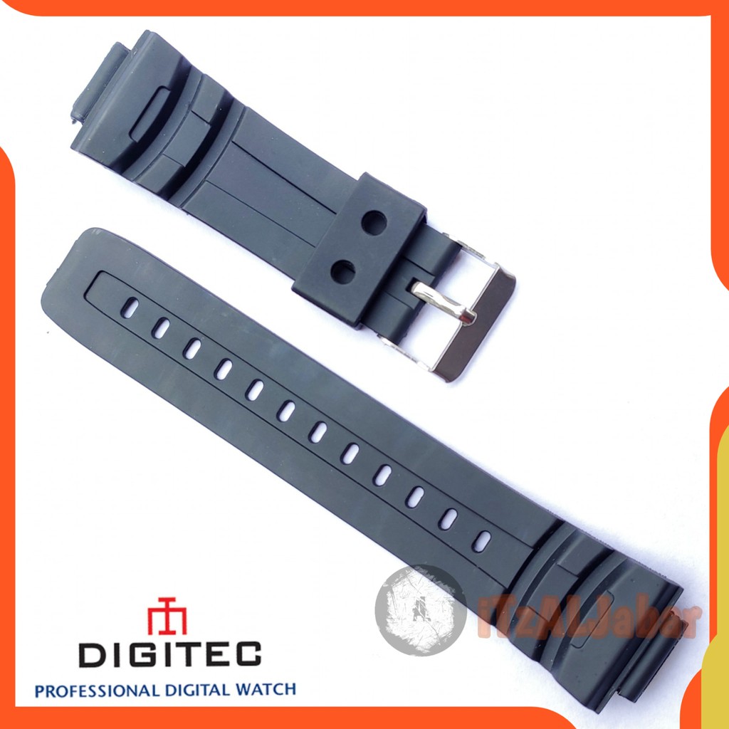 Tali jam tangan Digitec 3045 Rubber strap Tali jam Digitec 3045T