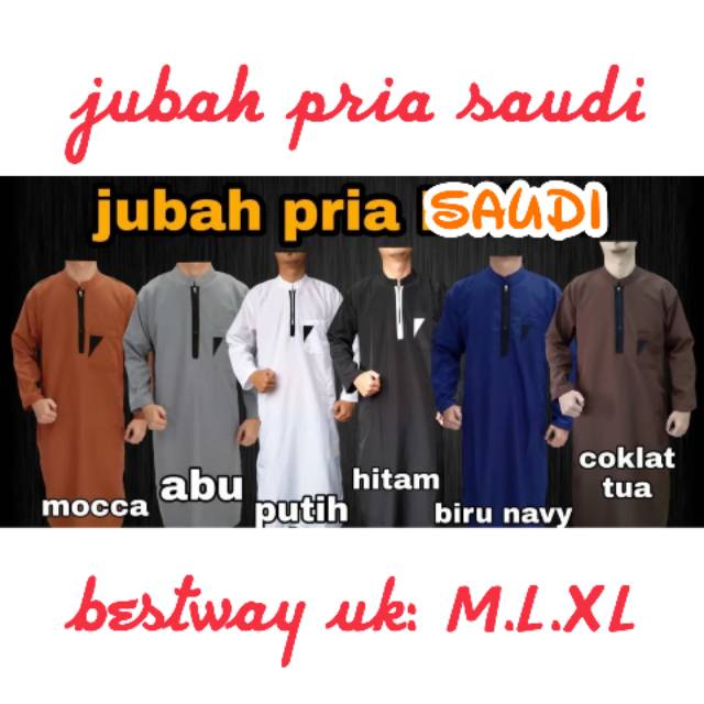 Jubah koko pria/muslim real pic