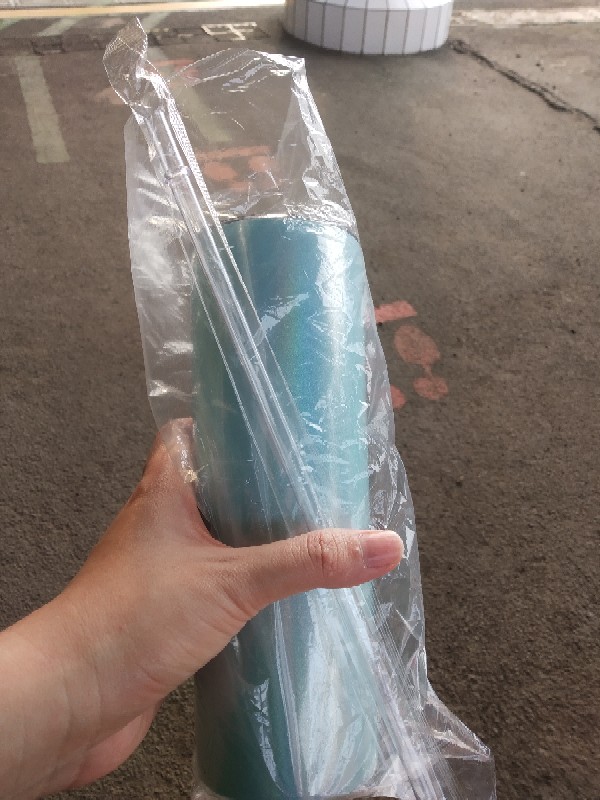 Iridescent Stainless Steel Skinny Tumbler Water Bottle With Straw