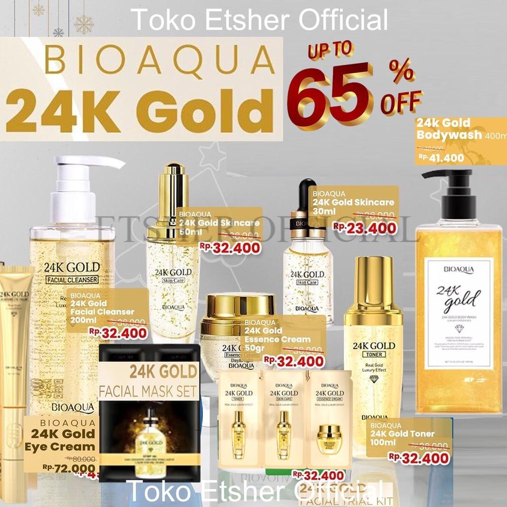 Bioaqua Skin Care Paket 24K Gold
