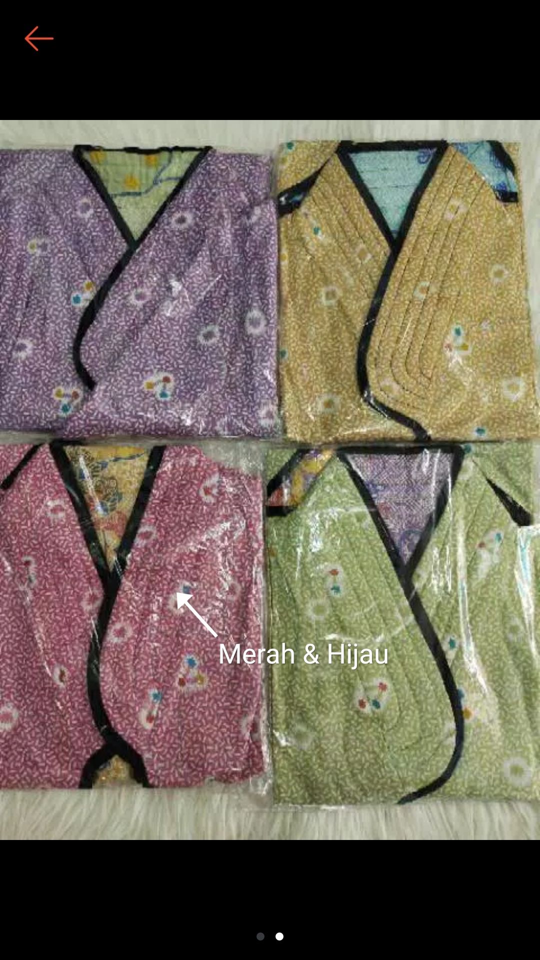 [ Cod ] Baju Bolero Batik 2 Motif (bolak-balik)