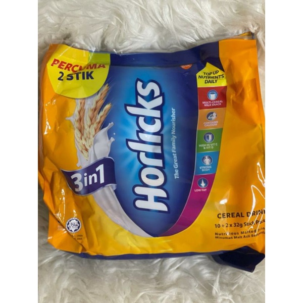 

Horlicks 3 In 1 Sachet Original